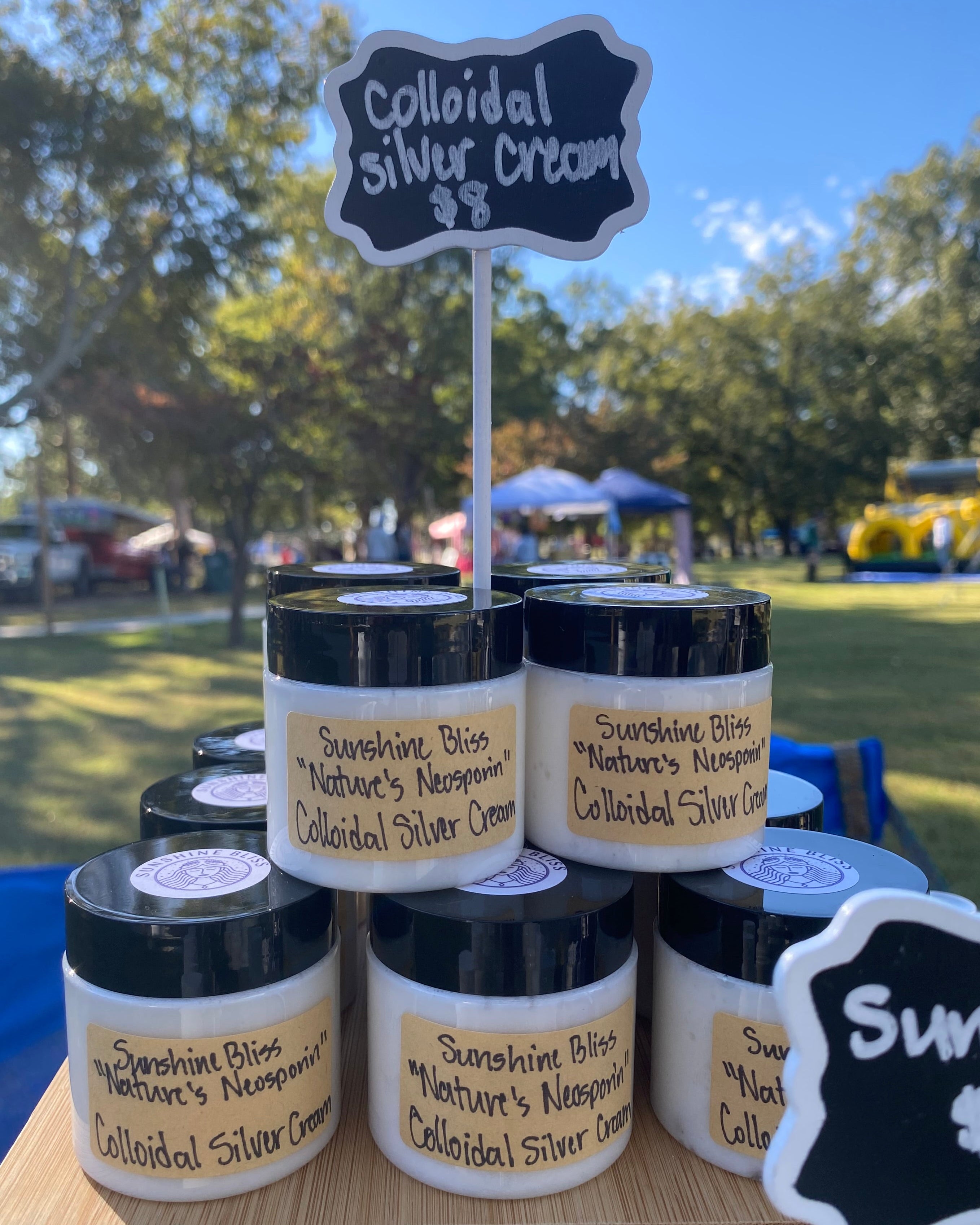 Nature’s Neosporin- Colloidal Silver Cream